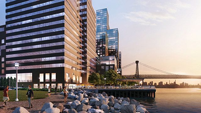 Proposed View from Grand Ferry Park